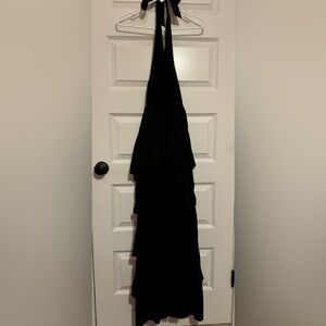 BohoBlu Black Halter Dress